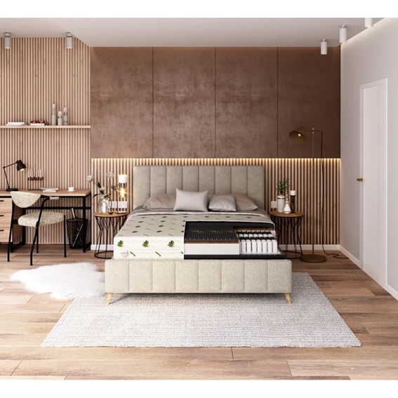 Materac MORK 140x200 Aloevera