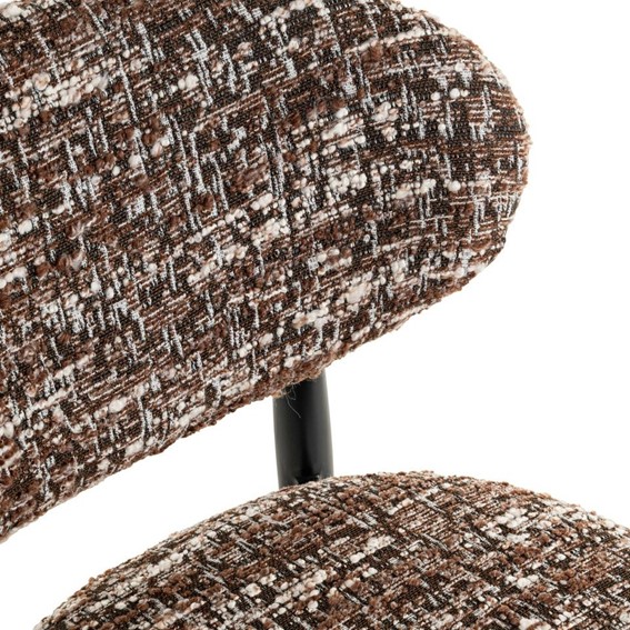 Krzesło Barowe DANTES 66 Hazel Brązowy