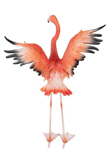 Dekoracja Stojąca Flamingo Road Fly 28x49x66 Różowy