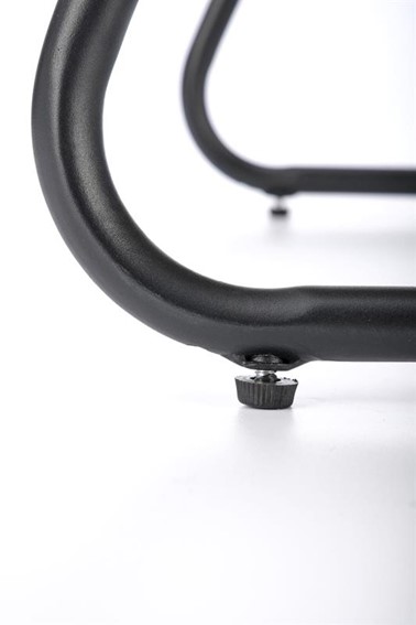 Fotel Wypoczynkowy WHISPER Czarny/Naturalny