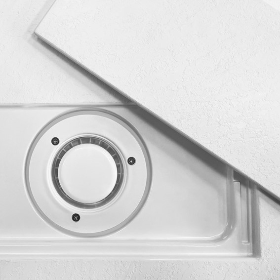 Syfon Niski Do Brodzika WP-02 Biały