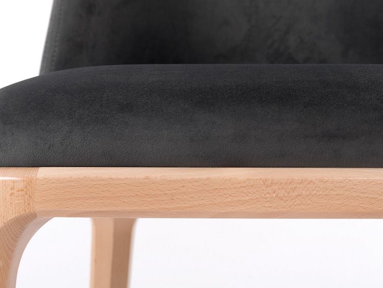 Krzesło LULU Szary Beż/Naturalny