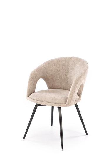 Krzesło K550 Beżowy/Czarny