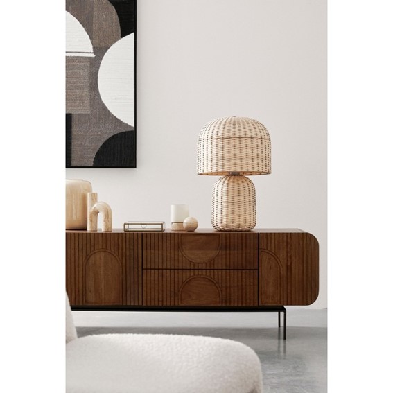 Lampa Stołowa SIKKIM Beżowy