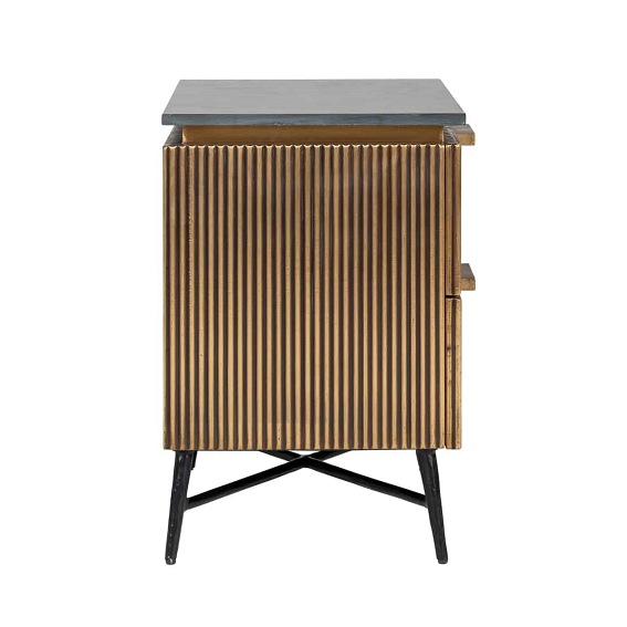 Szafka Nocna IRONVILLE Brązowa