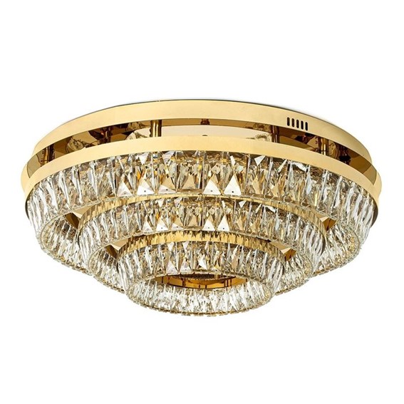 Lampa Sufitowa/Plafon SAVOY 3 Złoty