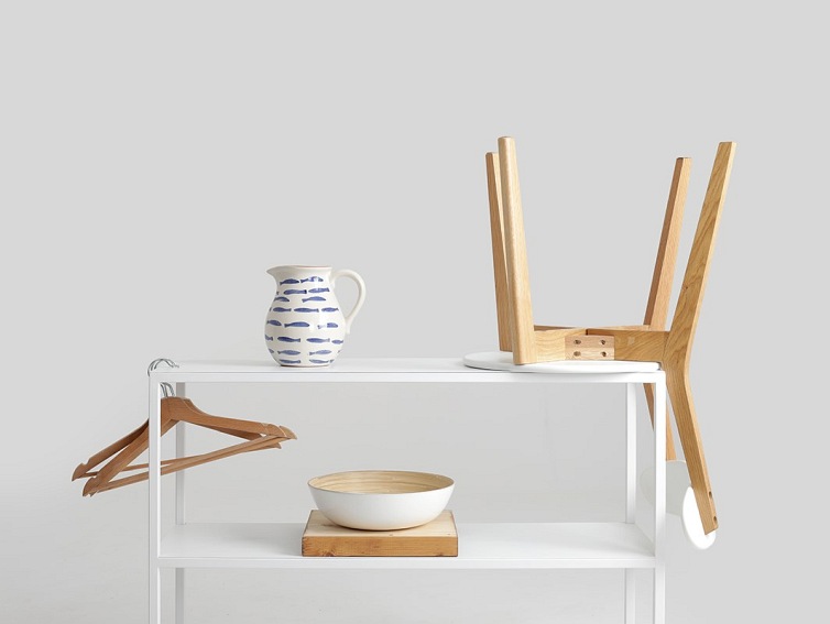 Regał HYLLER METAL 100×75