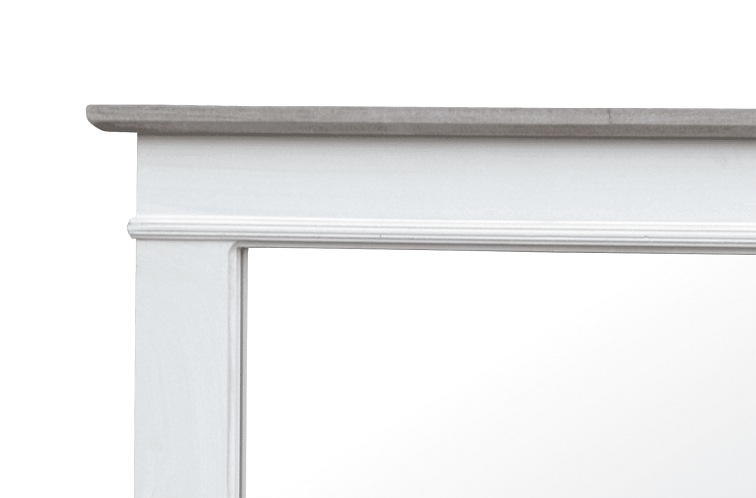 Lustro Rimini White 054 4x100x57 Biały