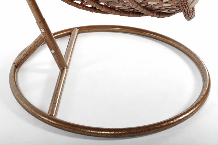 Kosz Wiszący Kokon BALI LUX Brązowy