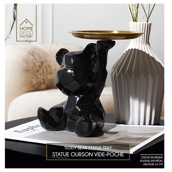 Figurka Origami Miś Czarny