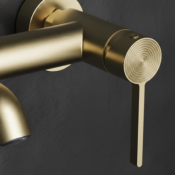 Bateria Wannowa FOSTER Złoty Szczotkowany