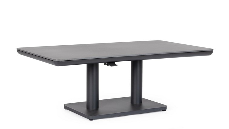 Stół Ogrodowy MIGUEL 140x80cm Czarny