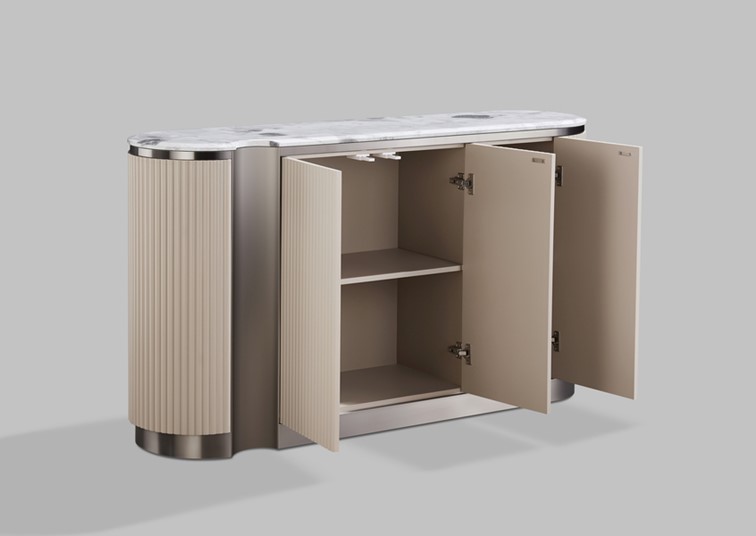 Komoda STILIG ST917C Beż/Szary