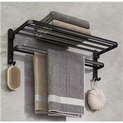 Półka Prysznicowa SHP BILIA Czarny