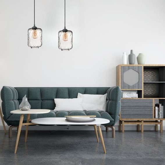 Lampa Wisząca EIRENE 1 Czarny