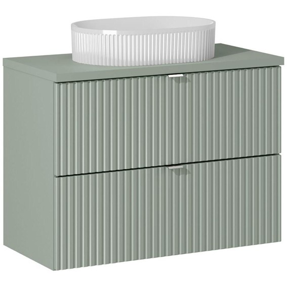 Zestaw LRG B RG S UN BEYOND 5 80cm (Szafka + Blat + Umywalka) Zielony