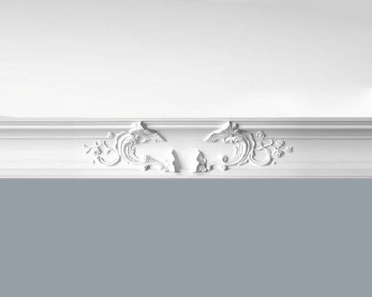 Listwa Gzymsowa Zdobiona LGZ-17 240 cm Biały