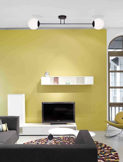 Lampa Sufitowa SAVOY K-4923 Czarny/Biały Matowy