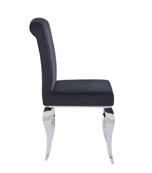 Krzesło Velvet K8-FX Czarny