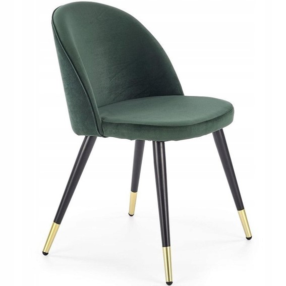 Krzesło K315 Czarny/Zielony