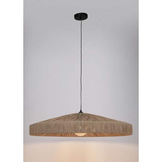 Lampa Wisząca KANDA fi80cm Beżowy