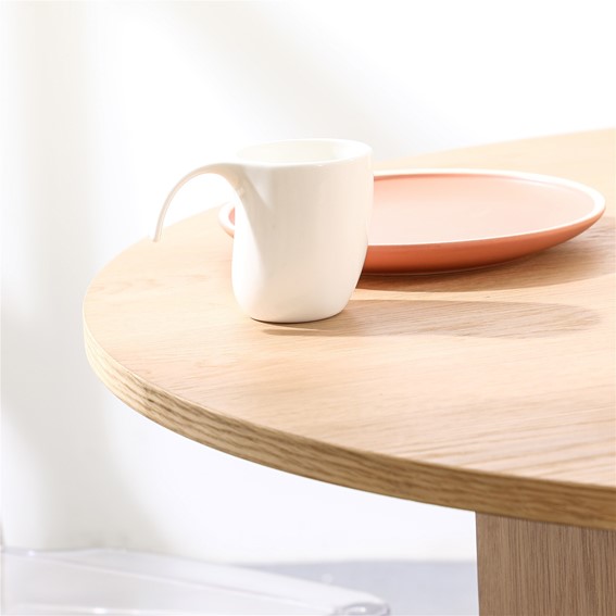 Stół PURO fi90cm Dąb Naturalny