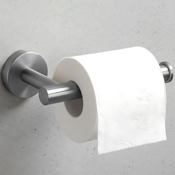 Komplet Wieszaków Łazienkowych ARI Nikiel Szczotkowany