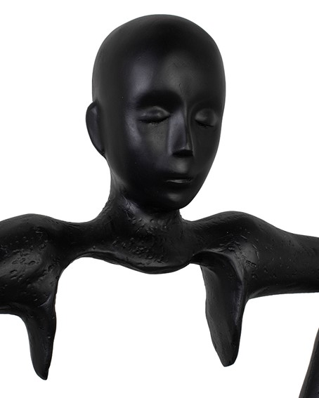 Lampa Podłogowa HUMAN HOUDINI Czarny