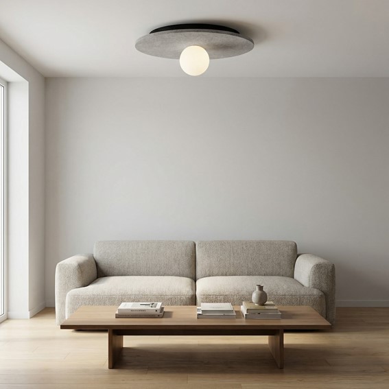 Lampa Sufitowa CALMA 1M Szary