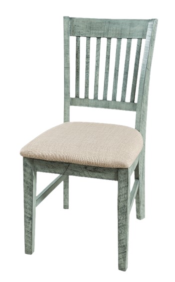 Krzesło AVOLA Turkus/Mięta