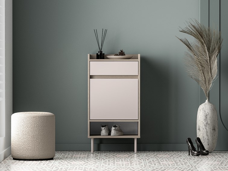 Szafka na Buty VOCO 04 Cashmere/Dąb Cremona Terracotta