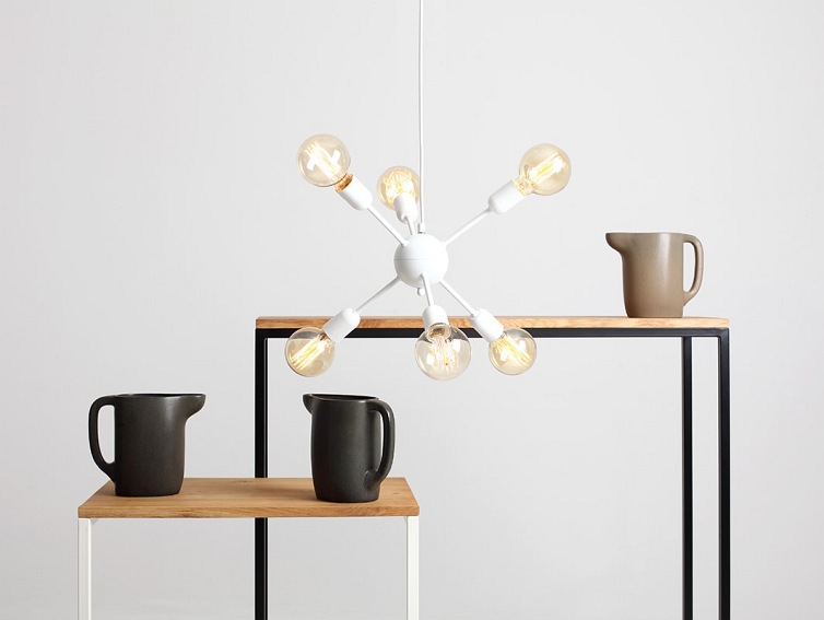 Lampa wisząca VANWERK BALL – biały