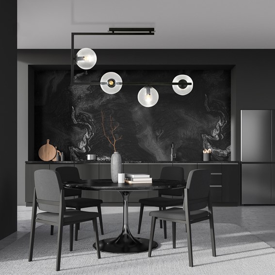 Lampa Sufitowa SOMA 4 Transparentny