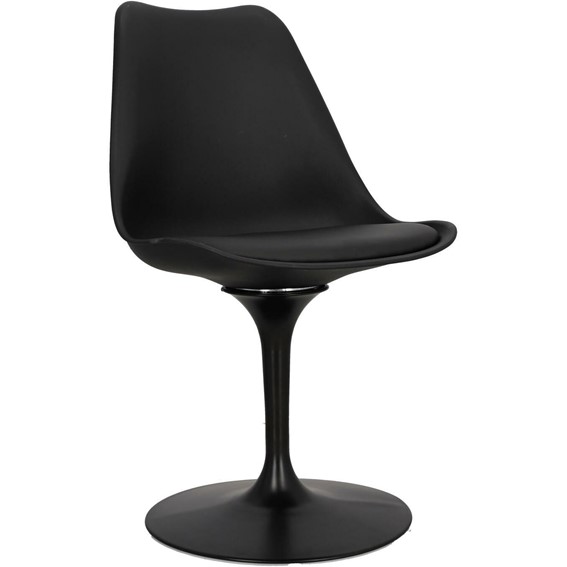Krzesło TULIP Basic Czarny/Czarny