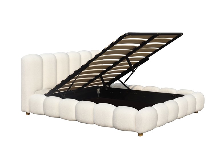 Łóżko BRISA z Pojemnikiem 160x200 cm Biały