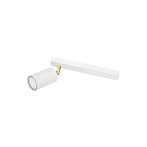 Plafon LARISA 1 Biały/Złoty