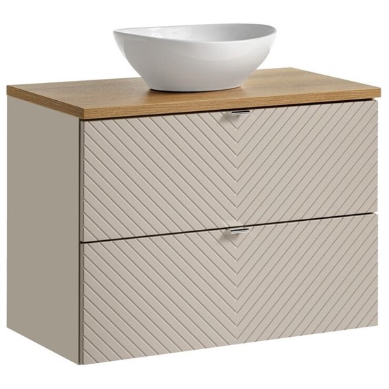 Zestaw Meblowy LOLA 80cm Dąb Coast Evoke/Kaszmirowy Mat