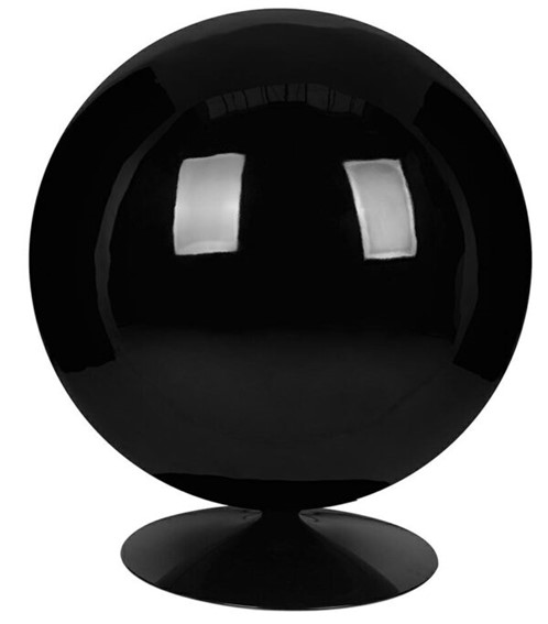 Fotel BALL BLACK Czarny/Niebieski