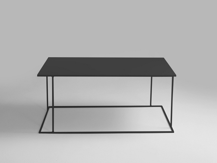 Stół Kawowy Walt Metal 100x60 Czarny
