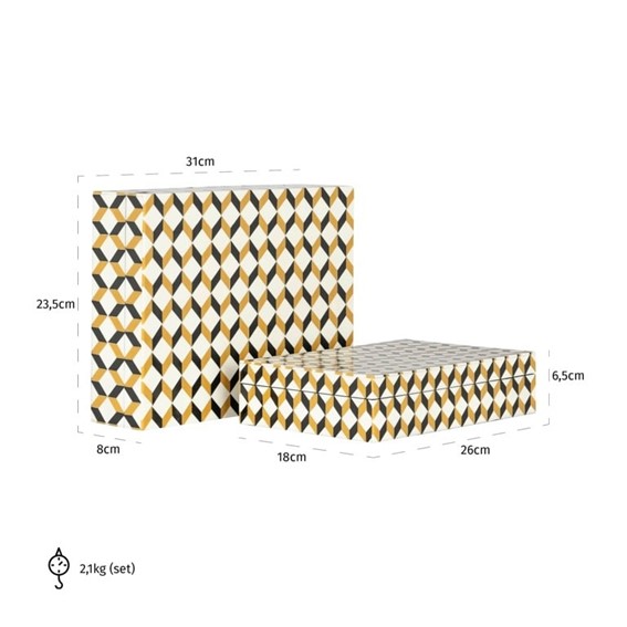 Zestaw Pudełek FRENCES