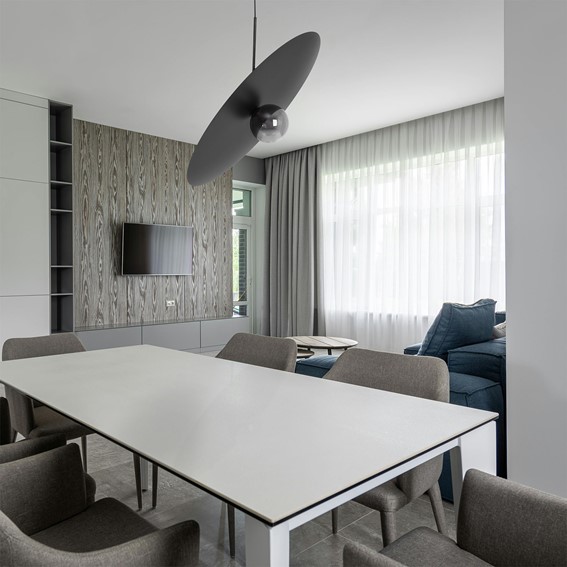 Lampa Wisząca FERMI K-5383 Czarny/Grafitowy