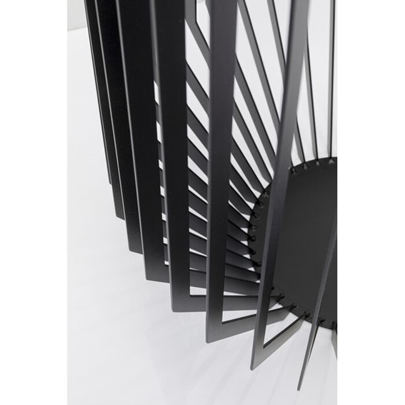 Stolik CORINNE Fi40cm Czarny