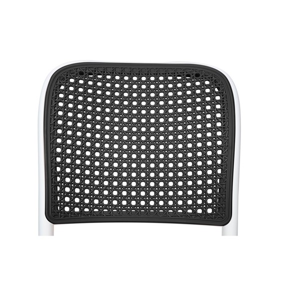 Krzesło WICKY Biały/Szary