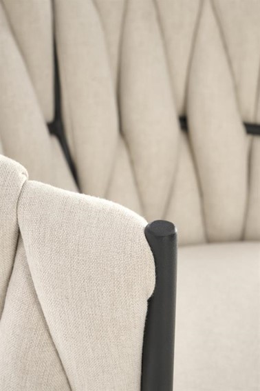 Fotel Obrotowy TALON Czarny/Beżowy