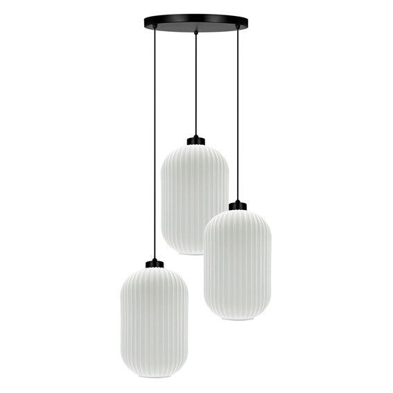 Lampa Wisząca VILAR K-5736 Biały/Czarny