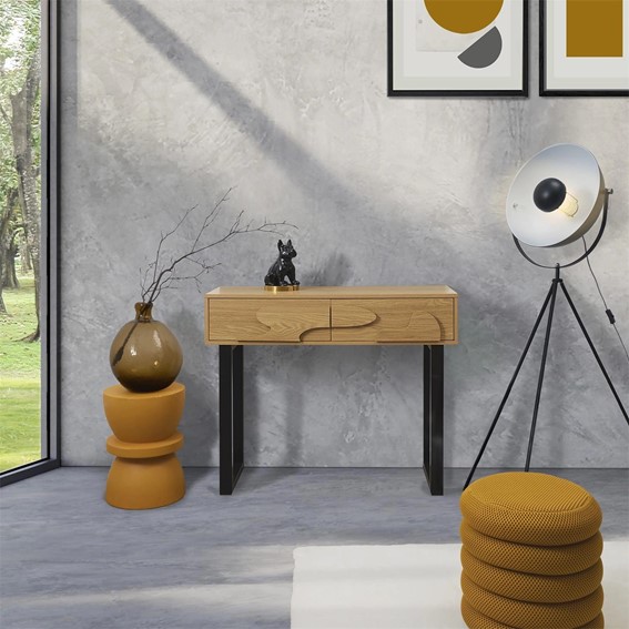 Konsola Calypso Dąb/Czarny