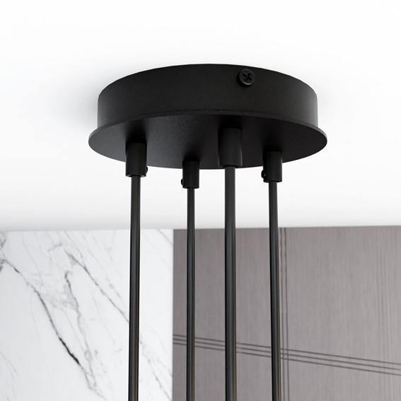 Lampa Wisząca MODUS 4 Czarny