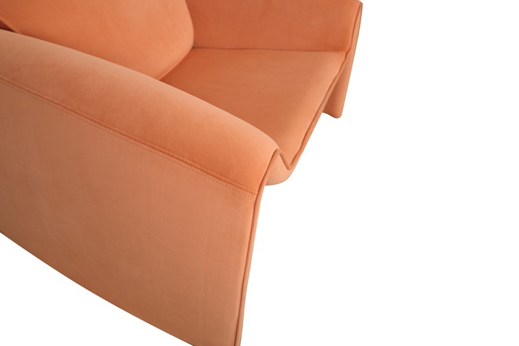 Fotel NUA N78-30 Pomarańczowy