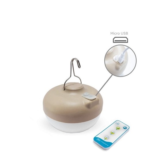 Lampa Ścienna SAONA 25 WALL IN&OUT BATTERY Naturalny