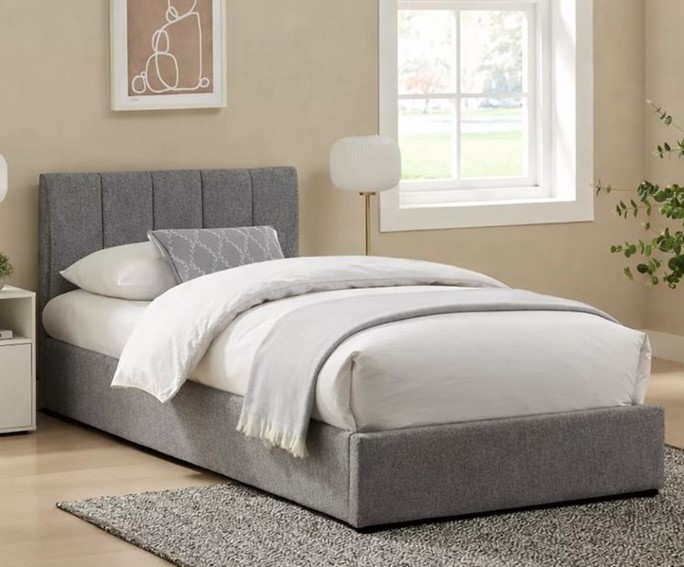 Łóżko MONTREAL Raven 90x200cm Szary